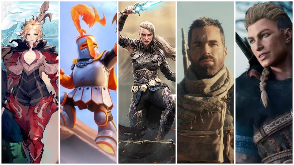 Les personnages d'Astria Ascending, Knight Squad 2, Disciples:Liberation, Call of Duty Vanguard et Assassin's Creed Crossover Stories.