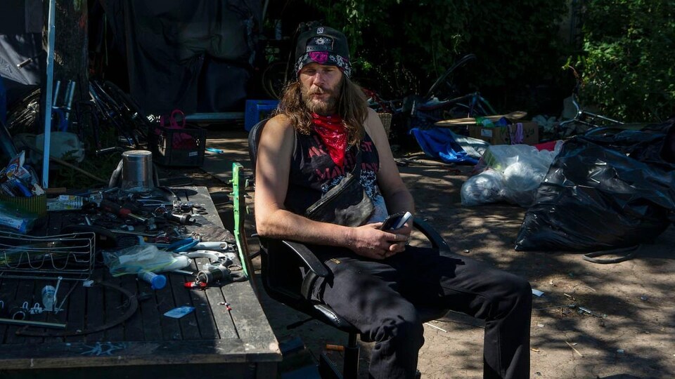 Le portrait d'un homme