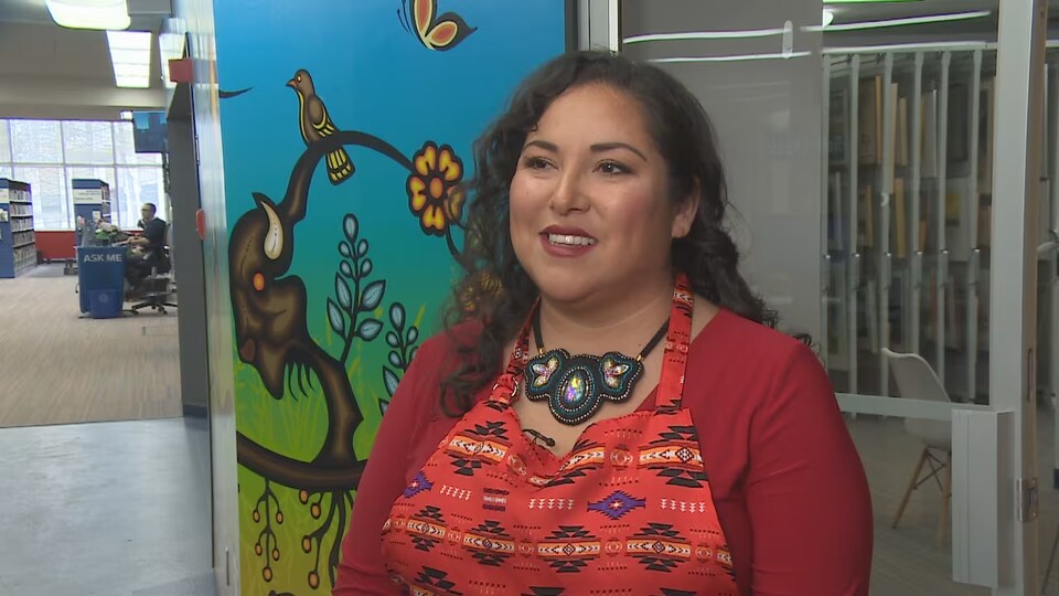 A portrait of cook Jodi Robson in Regina, Saskatchewan.