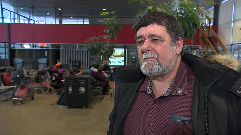 John Pineault, maire de la municipalité d'Anticosti