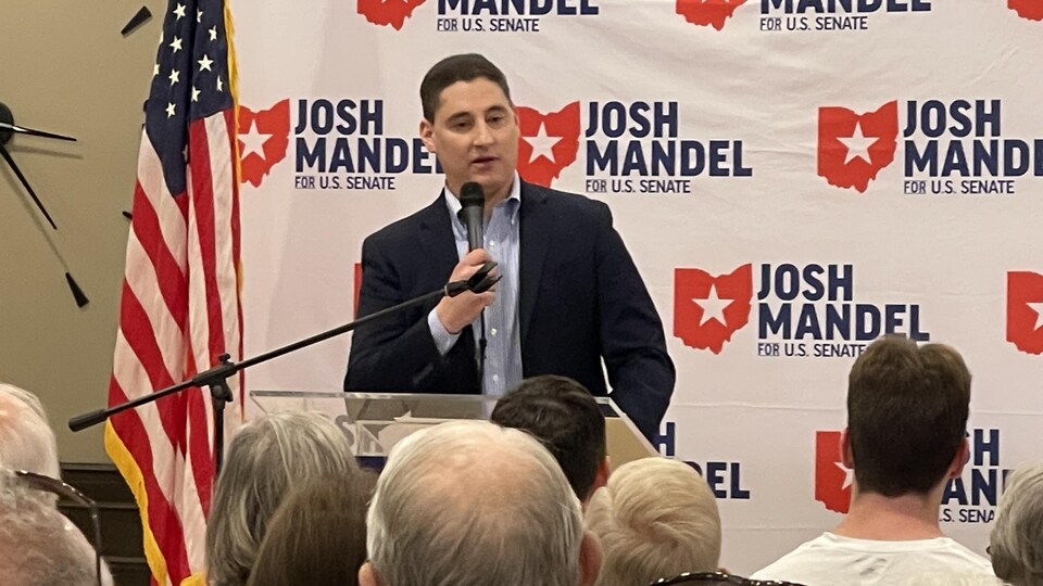 Josh Mandel on the campaign trail at Victorian Christian Church, Kettering, Ohio