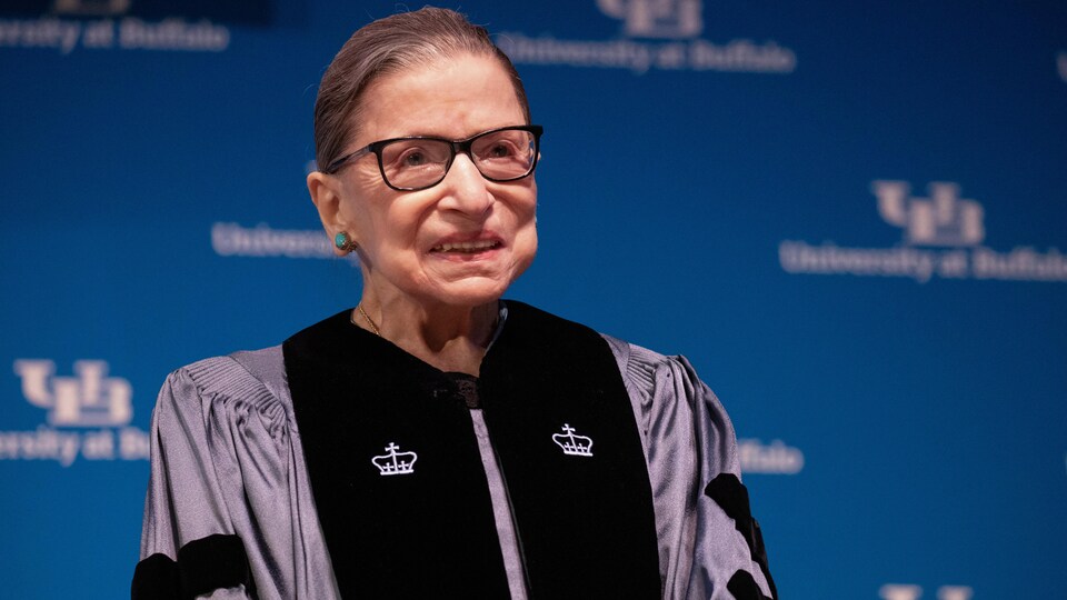 La juge Ruth Bader Ginsburg. 