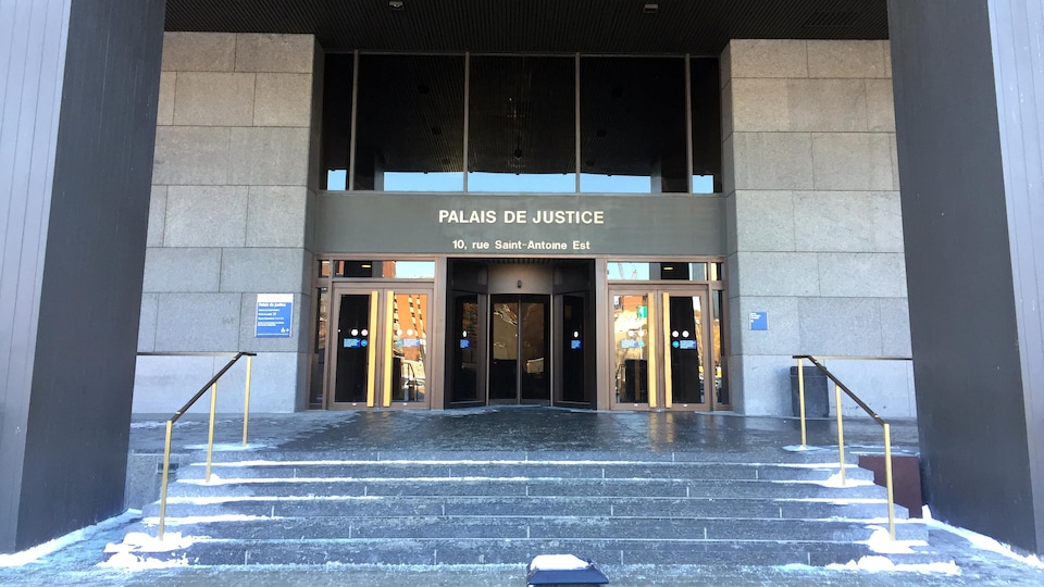Le palais de justice de Montréal. 