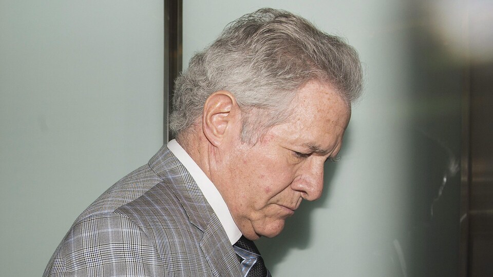 Tony Accurso au palais de justice.