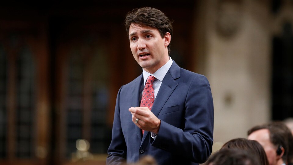 Le premier ministre Justin Trudeau, mercredi, à la Chambre des communes.