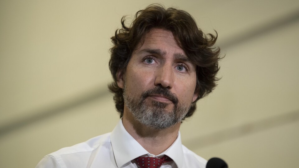 Portrait de Justin Trudeau.