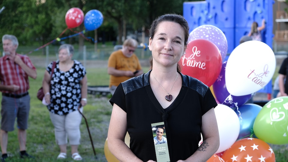 Karine Cameron, la mère de Thomas Cameron.