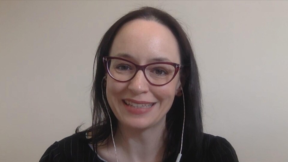 Karine Pedneault, professeure de biologie à l'Université Sainte-Anne