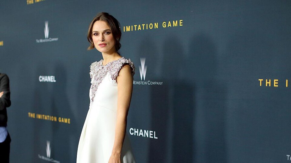 LOS ANGELES, CA - NOVEMBER 10: Actress Keira Knightley attends the screening Of The Weinstein Company's "The Imitation Game" hosted by Chanel at DGA Theater on November 10, 2014 in Los Angeles, California. (Photo by Mark Davis/Getty Images)