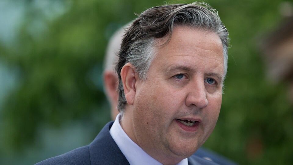 Plan serré du maire de Vancouver, Kennedy Stewart.