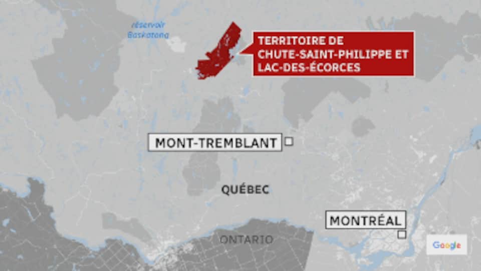 Évacuation de ChuteSaintPhilippe une population anxieuse, mais