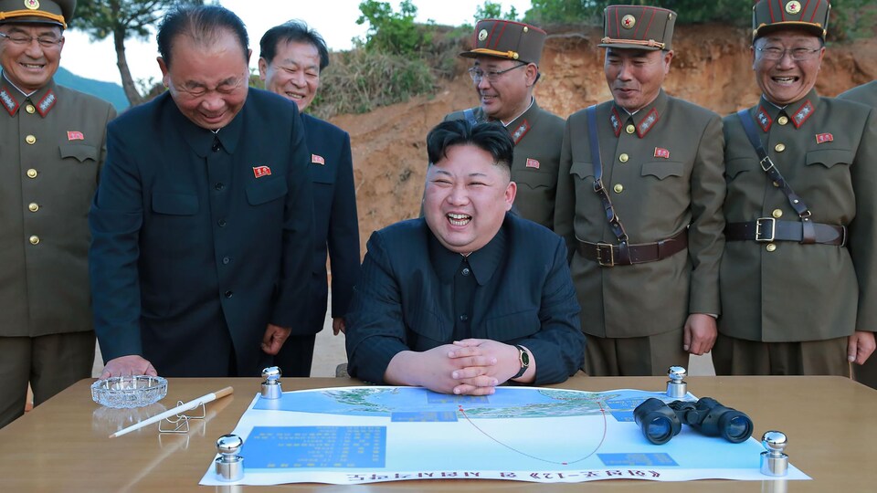 Le leader nord-coréen Kim Jong-un