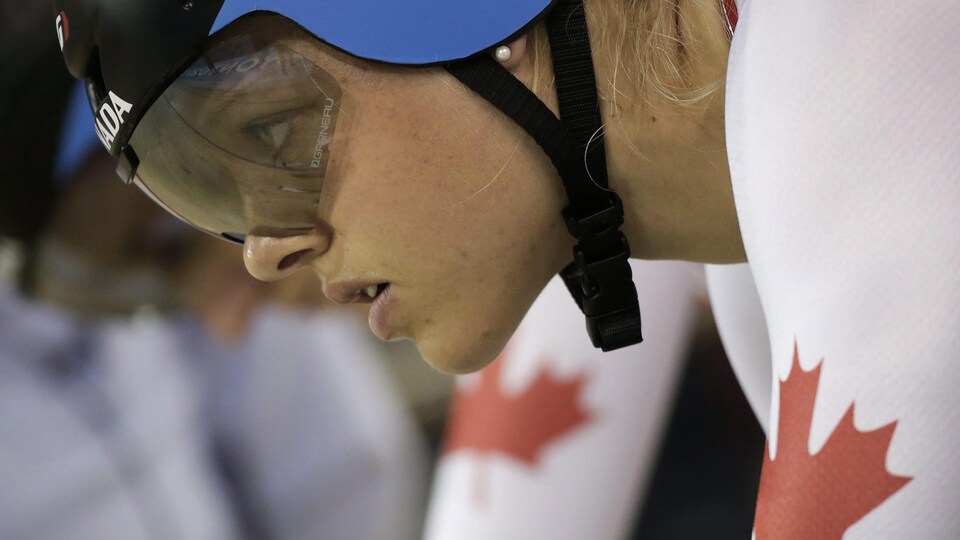 La cycliste montréalaise Kirsti Lay