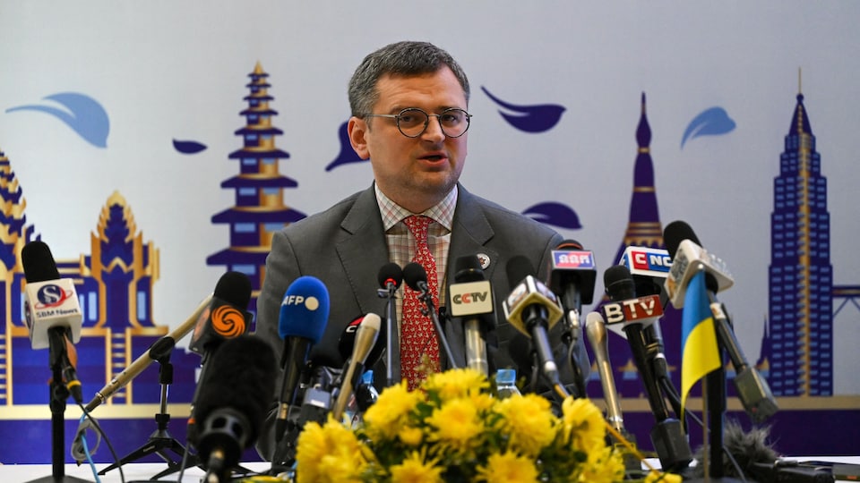 Le ministre ukrainien des Affaires étrangères, Dmytro Kouleba.