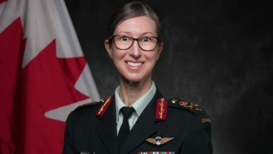 La brigadière-générale Krista Brodie.