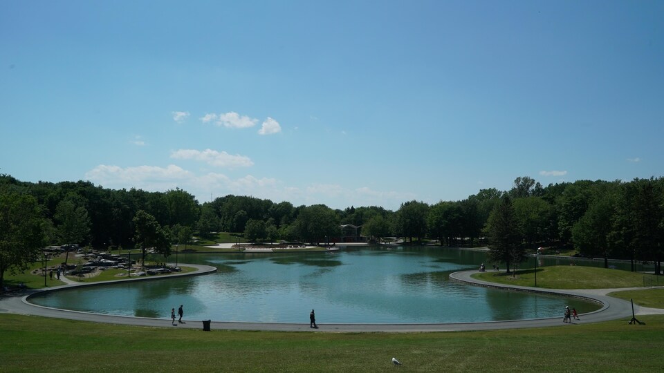 Le lac aux Castors dans le parc du Mont-Royal