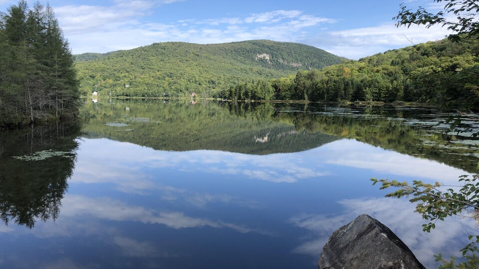 Le lac Durand en été