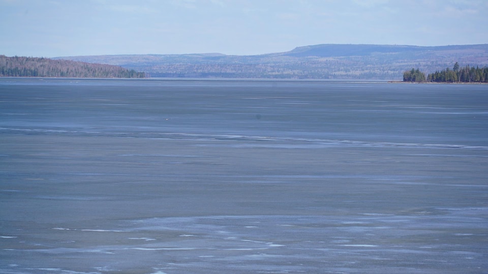 Le lac Témiscouata, au printemps.
