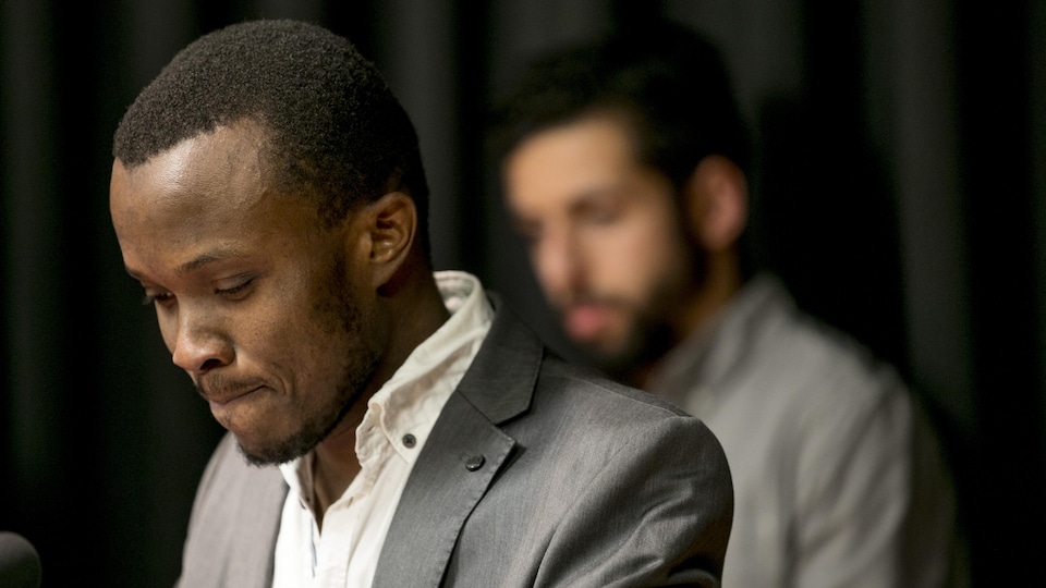 Lacina Diarra réagit à l'attentat contre le Centre culturel islamique de Québec.