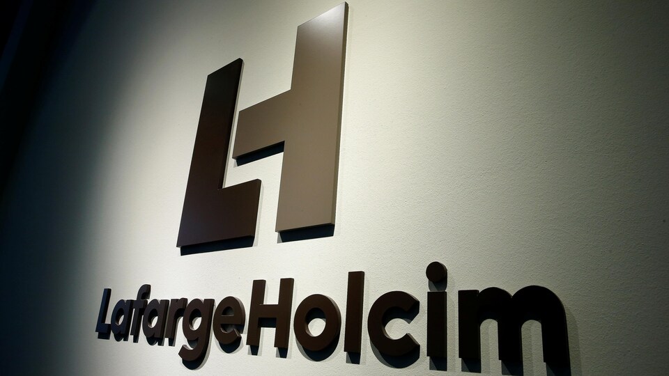 Le logo du cimentier LafargeHolcim
