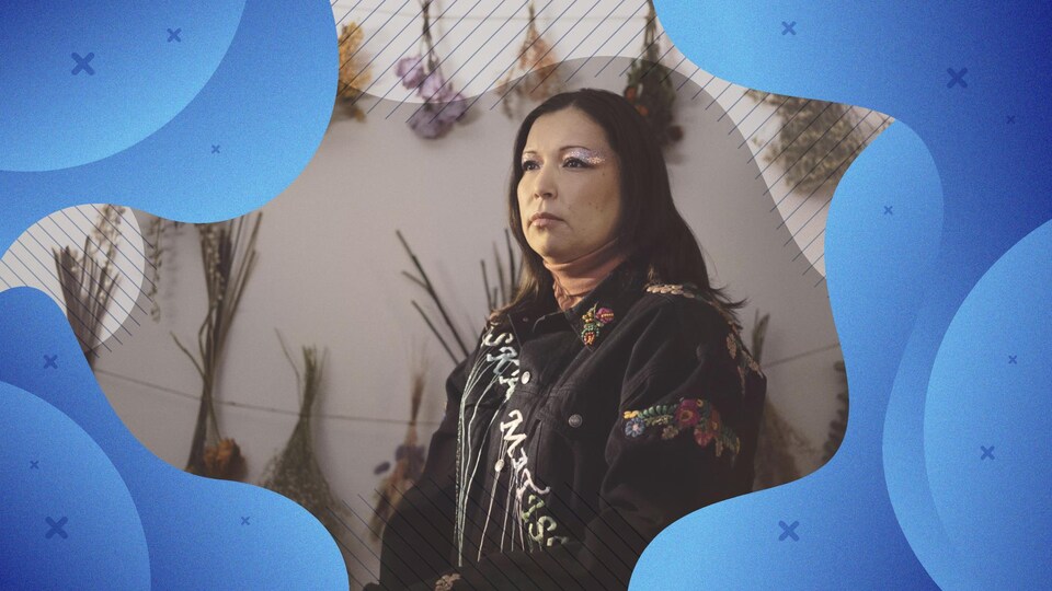 L'artiste atikamekw Laura Niquay