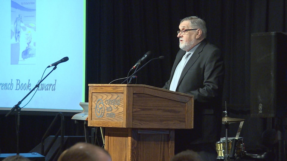 L'auteur fransaskois Laurier Gareau aux Saskatchewan Book Awards