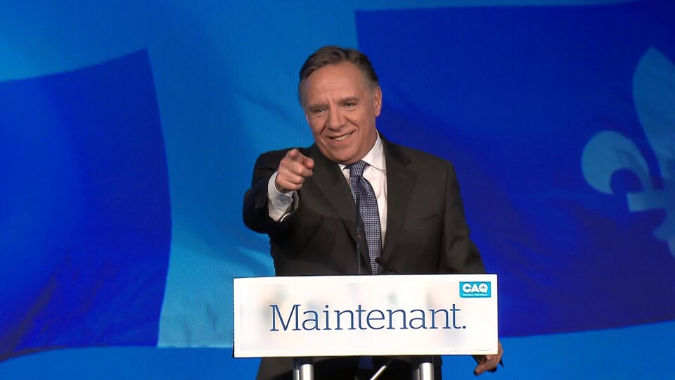 Le premier ministre désigné du Québec François Legault.
