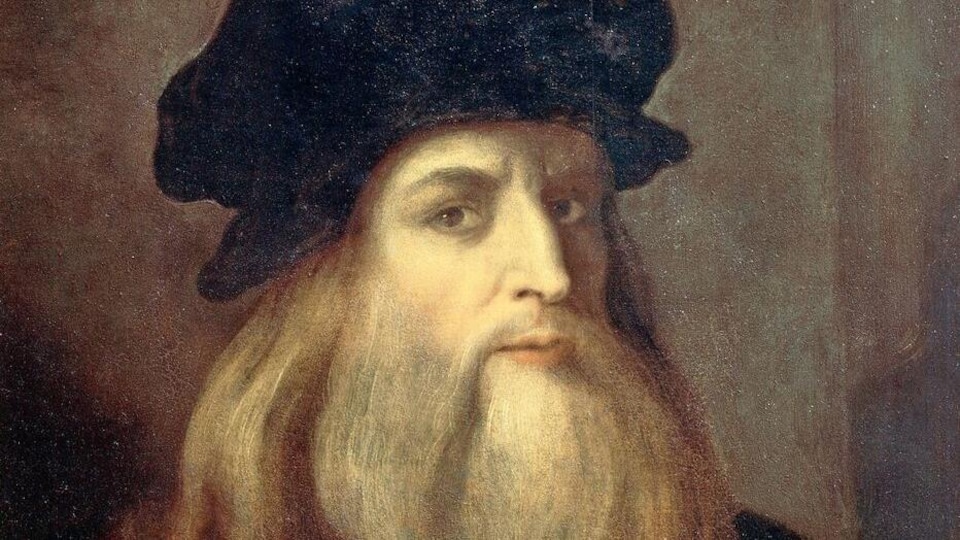 Autoportrait présumé de Léonard de Vinci.