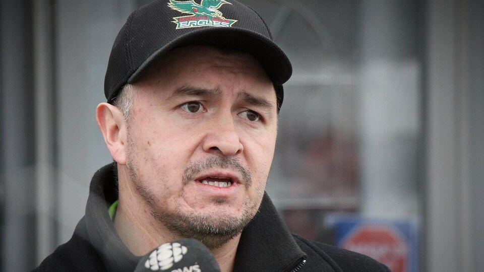 Le chef de la Première Nation d'Eskasoni, Leroy Denny.
