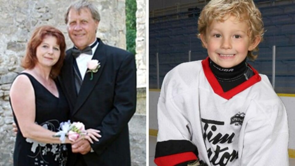 This is a montage of photos.  Left: the Liknes couple.  Right: Nathan O’Brien.