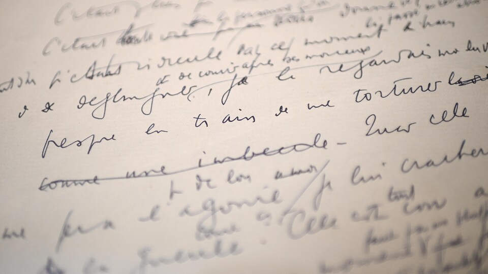 Une page remplie d'écriture manuscrite.