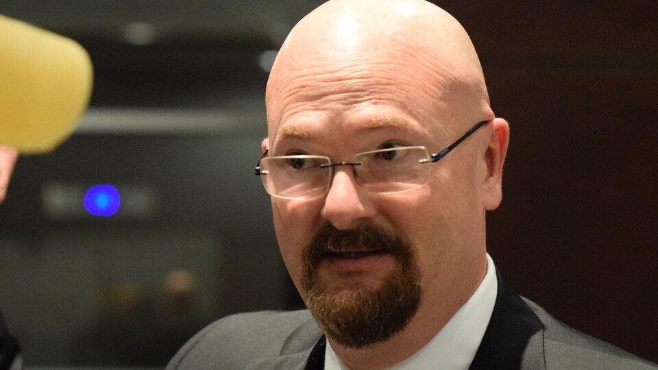 Louis-Philippe Gauthier de la Fédération canadienne de l'entreprise indépendante. 