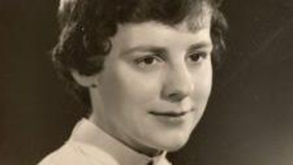 Portrait de Lucille Gauthier dans sa jeunesse.