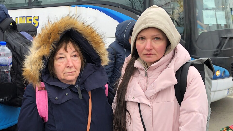 Deux femmes.