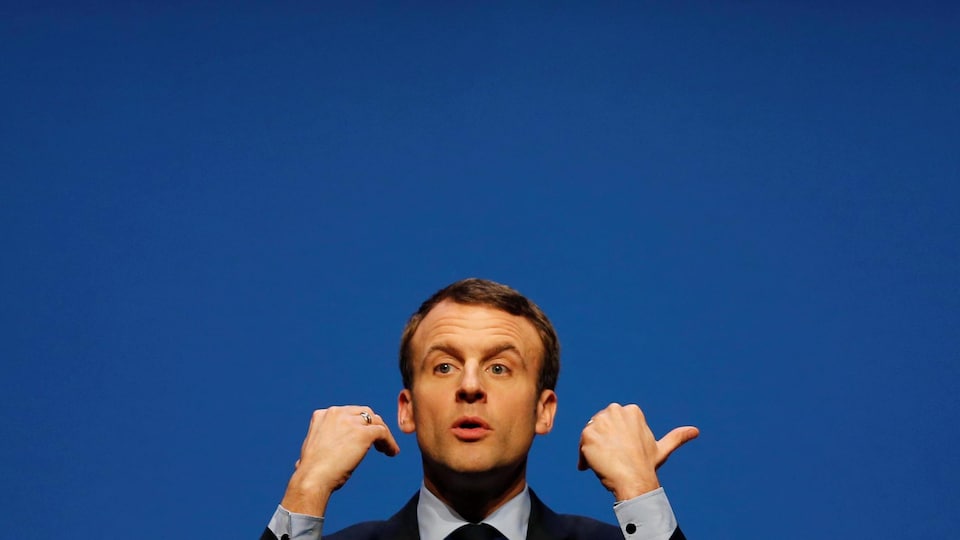 Emmanuel Macron, le 9 mars 2017