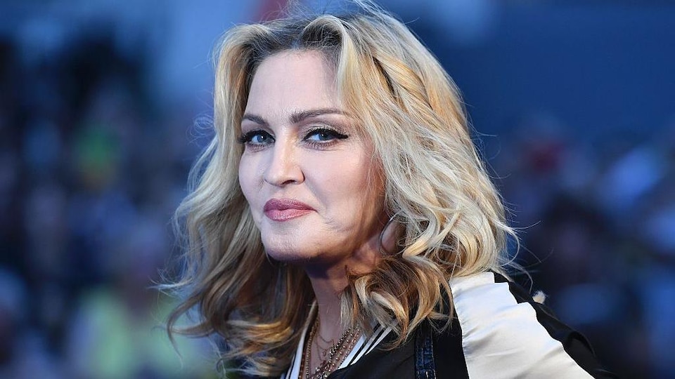 La chanteuse américaine Madonna.