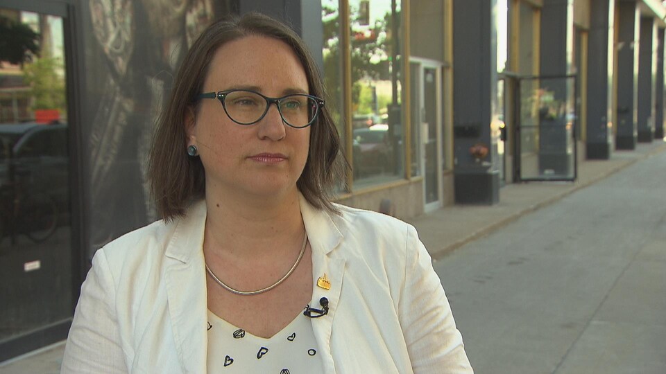 On a street in his neighborhood.