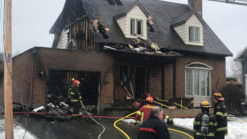 Aucun blessé à la suite d'un incendie qui a touché 2 résidences en