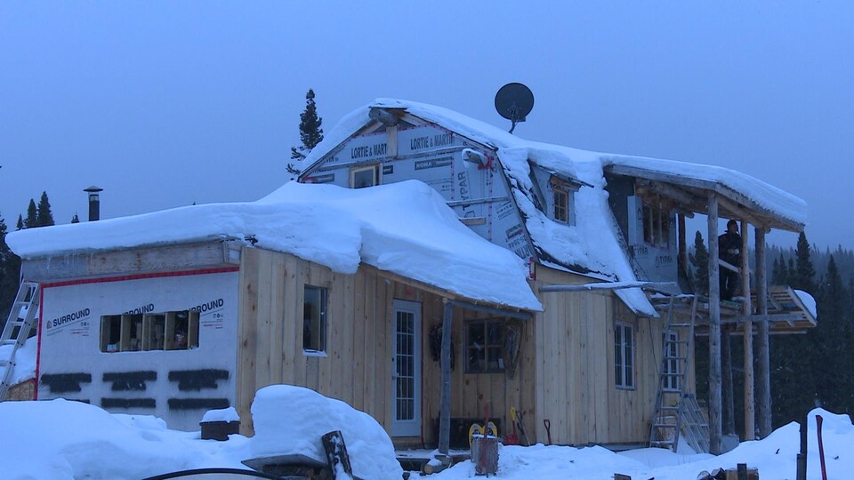 La maison construite par Guy Boudreau 
