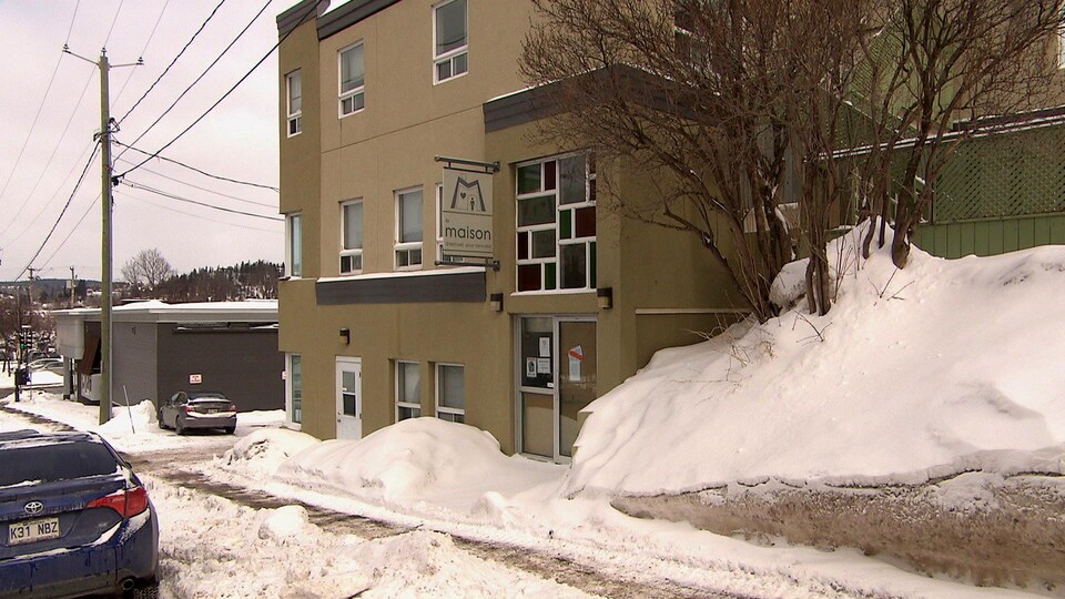 La maison des sans-abri à Chicoutimi.