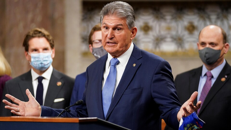 Le sénateur démocrate de Virginie-Occidentale, Joe Manchin.