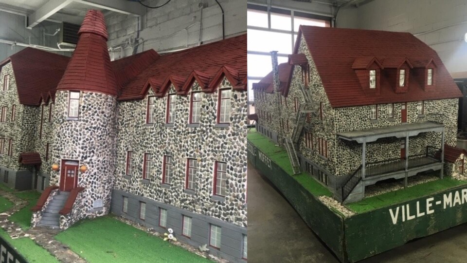 Une maquette de la Maison du Frère-Moffett.