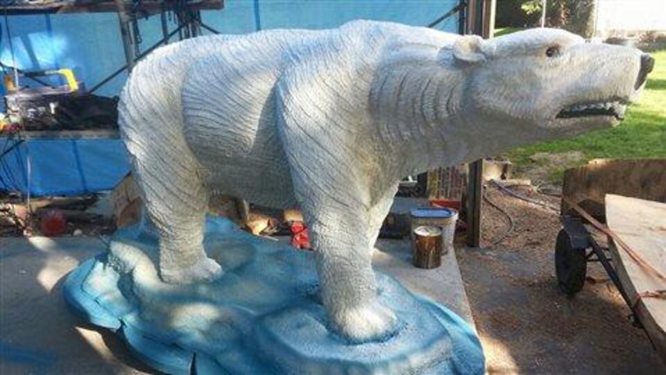 La maquette du nouveau Chimo, qui sera plus grand que son prédécesseur.