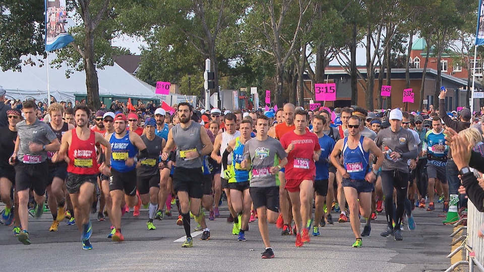 Le Marathon de Rimouski en 2016.