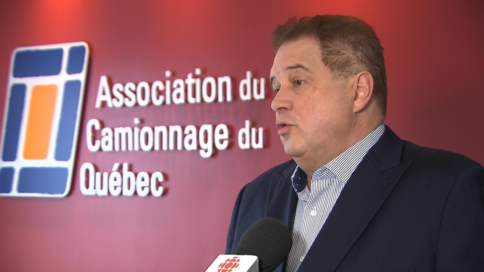 Marc Cadieux, PDG, Association du camionnage du Québec.