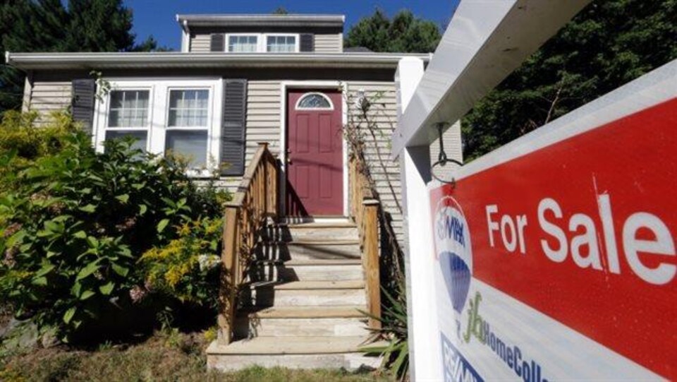 Une maison à vendre.