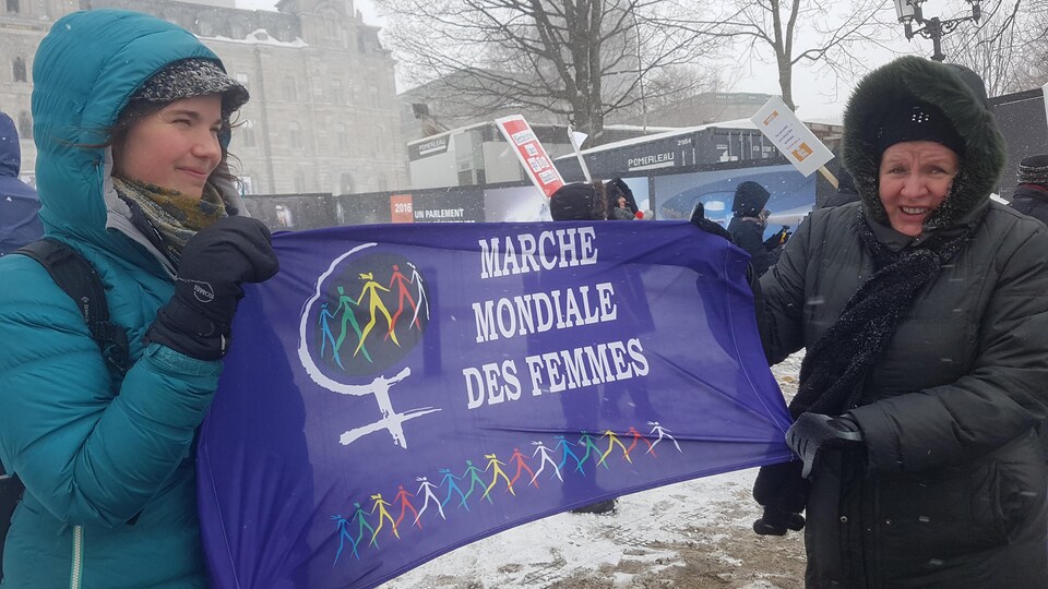 En route pour la 5ième Marche mondiale des femmes