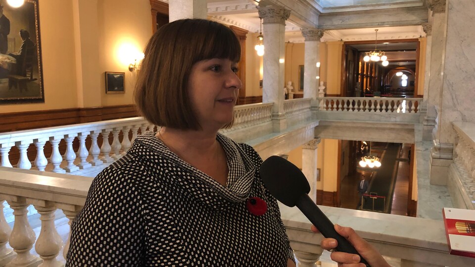 MarieFrance Lalonde dit au revoir à Queen's Park RadioCanada.ca