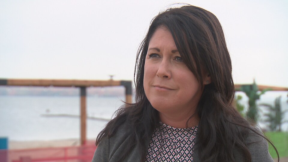Marie-Josée Savard, candidate à la mairie.