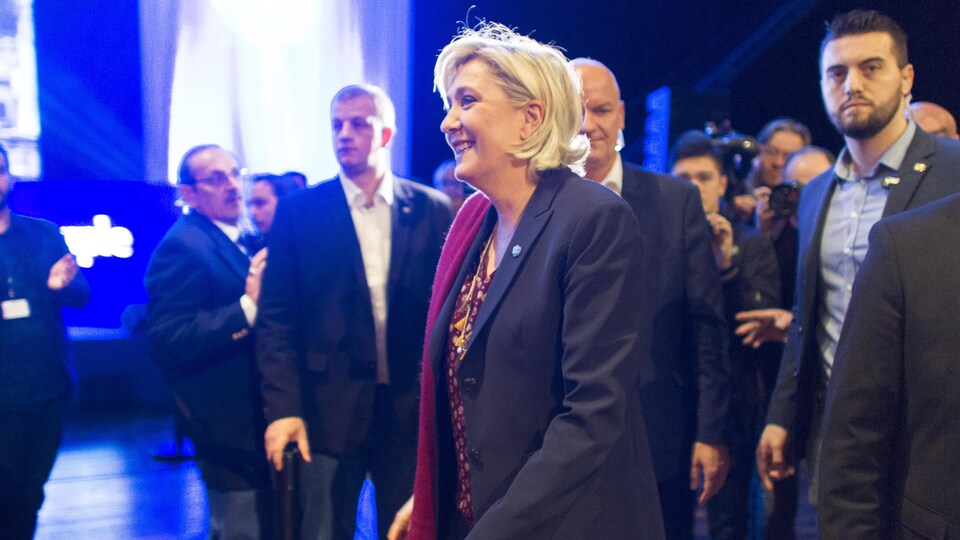 La chef du Front national, Marine Le Pen, a dévoilé son programme présidentiel.